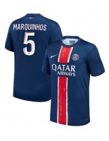 Paris Saint-Germain Marquinhos #5 Hjemmedrakt 2024-25 Korte ermer